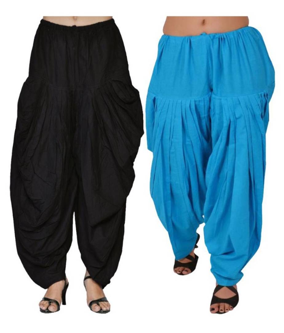 Women's Loose Fit Patiala Salwar (pack of -2)
